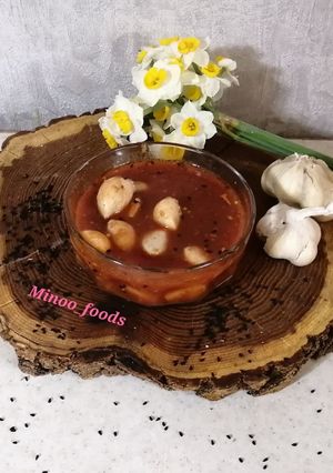 عکسی از دستور سیر ترشی عربی