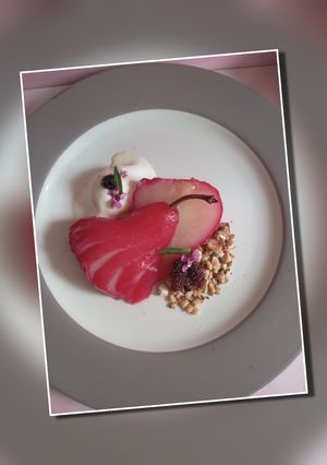Foto resep Poached pear