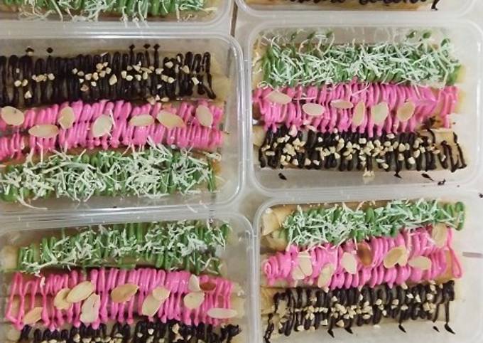 Cara membuat Banana Roll / Baroll Cara membuat Banana Roll / Baroll
