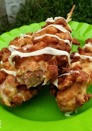 Foto resep Sosis Ugly (sosis goreng roti tawar)