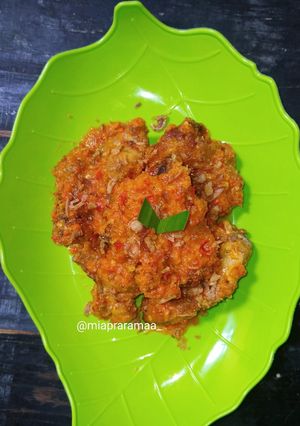 Foto resep Ayam Bumbu Rujak