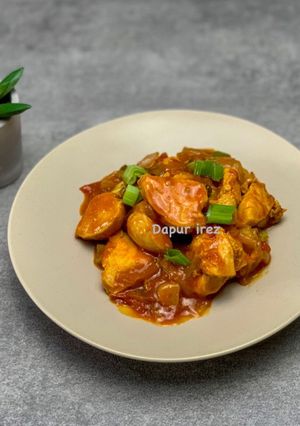 Foto resep Ayam Fillet Saus Padang