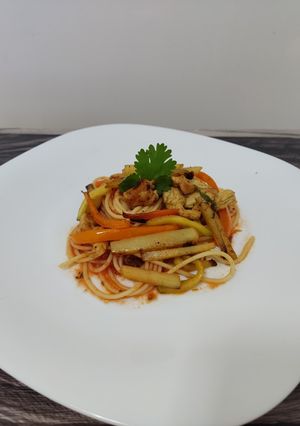 Una foto de Spaghetti