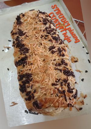 Foto resep Strudel pisang coklat keju