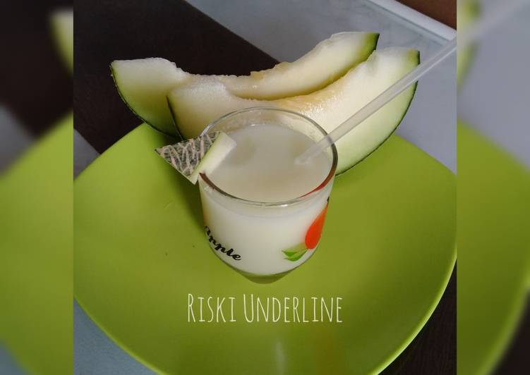 Resep Jus melon susu oleh Riski Underline Cookpad