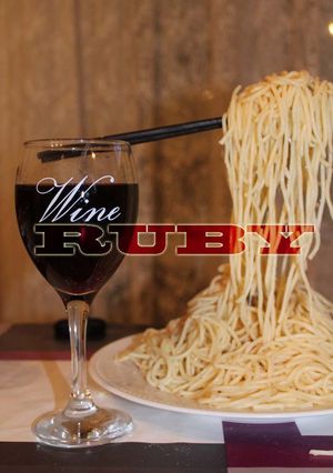 Une photo de Décorer des spaghettis dans l'air