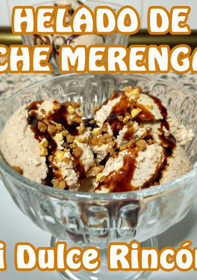 Una foto de Helado de leche merengada ¡¡súper fácil!!