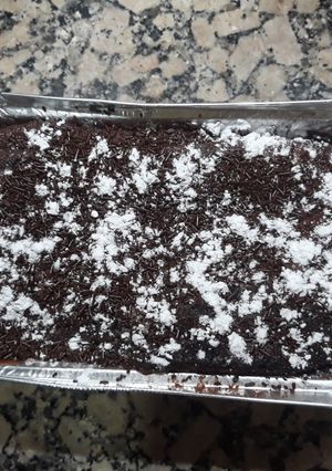 Una foto de Bizcocho de chocolate