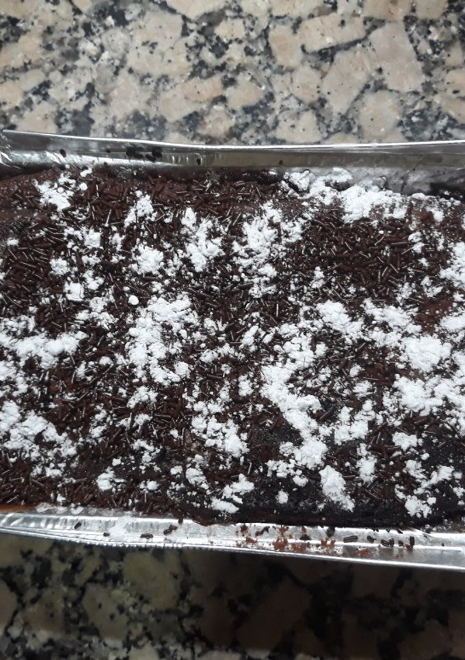 Una foto de Bizcocho de chocolate