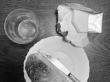 Just Mezcal, Butter and Focaccia