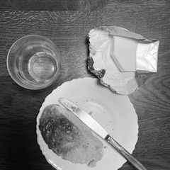 A picture of Just Mezcal, Butter and Focaccia.