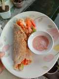Tortila sayur (oatmeal)