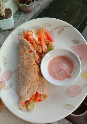 Foto resep Tortila sayur (oatmeal)