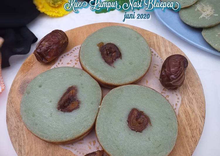 Cara Membuat Kue Lumpur Nasi Bluepea Sederhana