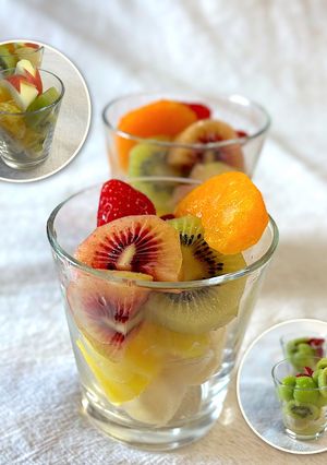 A picture of Serve Fruit in a Glass.