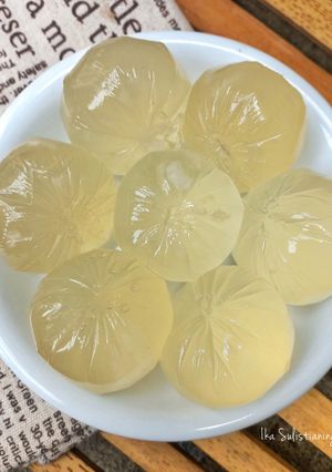 Foto resep Bola Air Kelapa (Isian Mochi Kelapa)