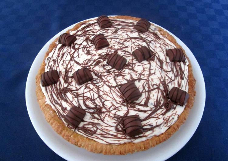 Crostata con crema ai Bueno e mascarpone