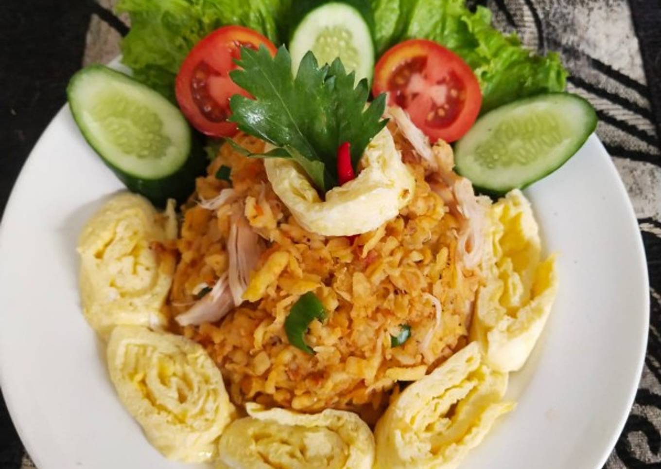 373. Nasi goreng pisang