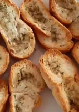 Una foto de Pan de ajo