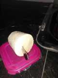 Helado de maní con maizena
