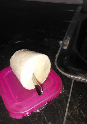 Una foto de Helado de maní con maizena