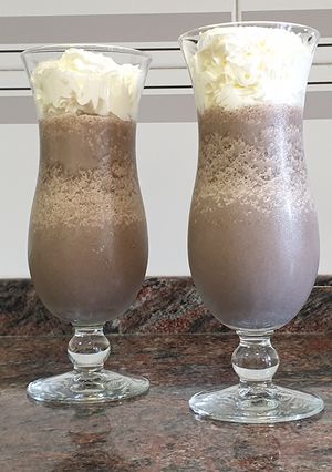 Una foto de Frappé de oreo (Batido de oreo)