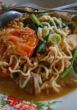 Foto resep Seblak mie telur ceplok