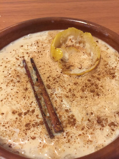 Una foto de Arroz con leche desnatada