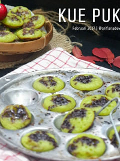 Foto resep Kue Pukis Pandan