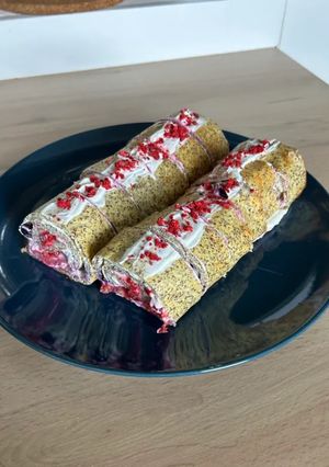 Gluténmentes Mákos Túrós Tekercs recept fotója