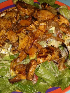 A picture of Cilantro Lime Fajita Salad With Honey Lime Vinaigrette.