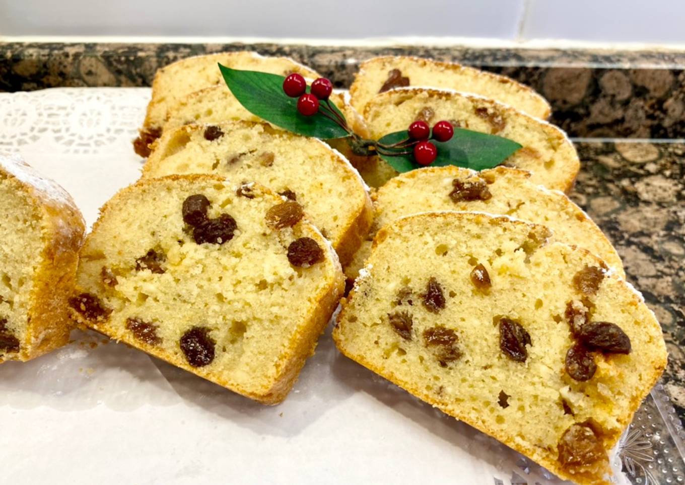 Pastel de requesón y pasas “sin gluten “
