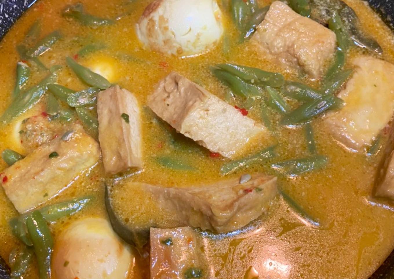Sayur Tahu Santan