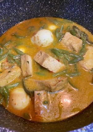 Foto resep Sayur Tahu Santan