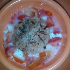A picture of Navratri tikki.
