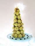 Masa de choux y croquembouche