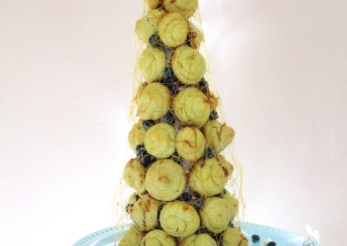 Masa de choux y croquembouche