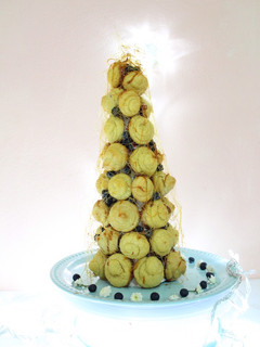 Una foto de Masa de choux y croquembouche