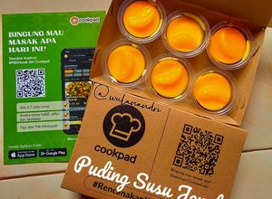 Foto resep Puding Susu Jeruk