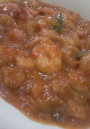 Foto resep Udang Saos Padang