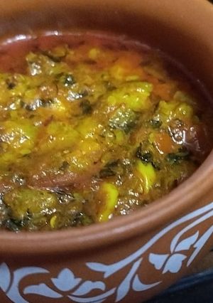 A picture of Tori ki sabzi.