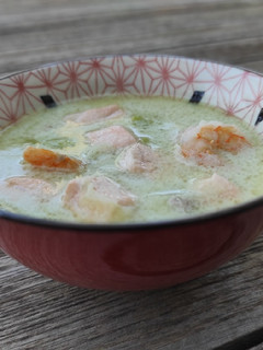 Foto di Zuppa orientale con latte di cocco