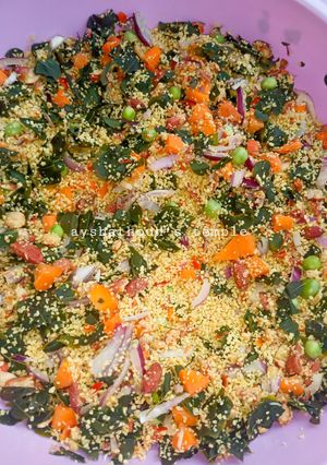 A picture of Vegetable dambun couscous.