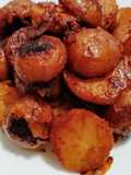 Tomato fried potatoes