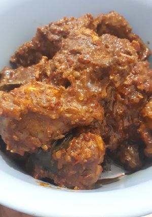 Foto resep Rendang ayam