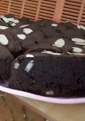 Foto resep Brownies Cheese Almond