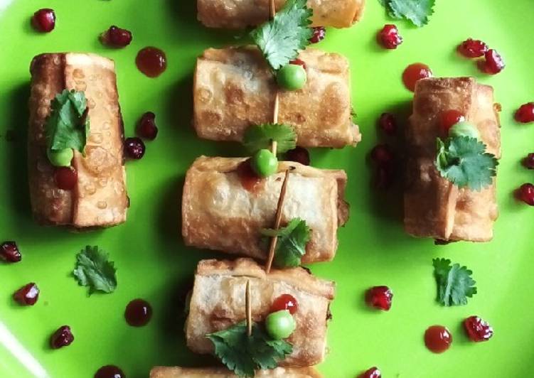 Step-by-Step Guide to Make Quick Roll samosa