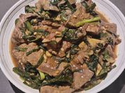 A picture of pork saute