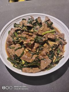 A picture of Sauteed Pork Liver.