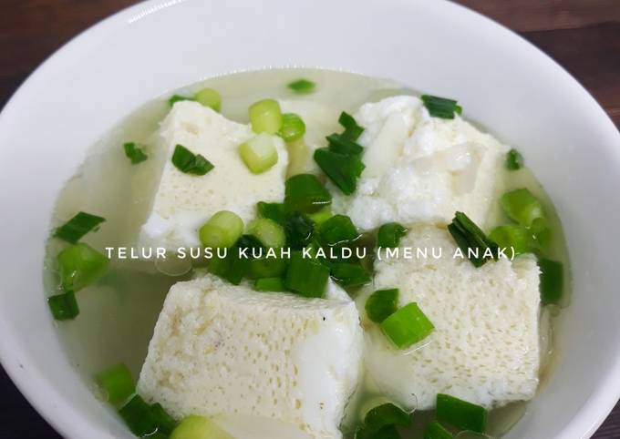 Telur Susu Kuah Kaldu (MPASI 12m+)